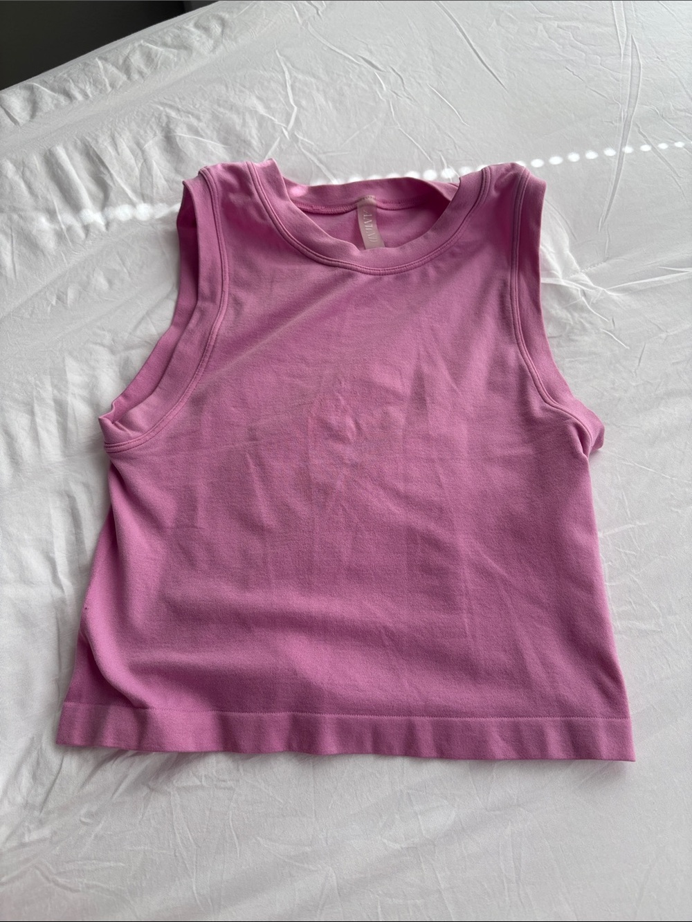 Girls' Sleeveless Pink Tank Top